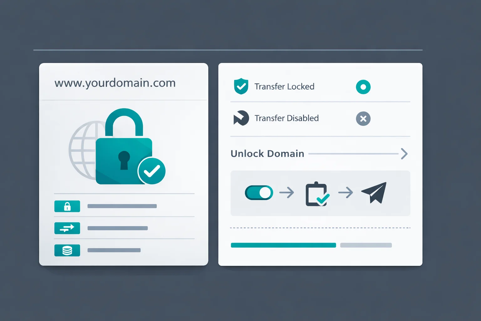 Registrar lock kontrolü