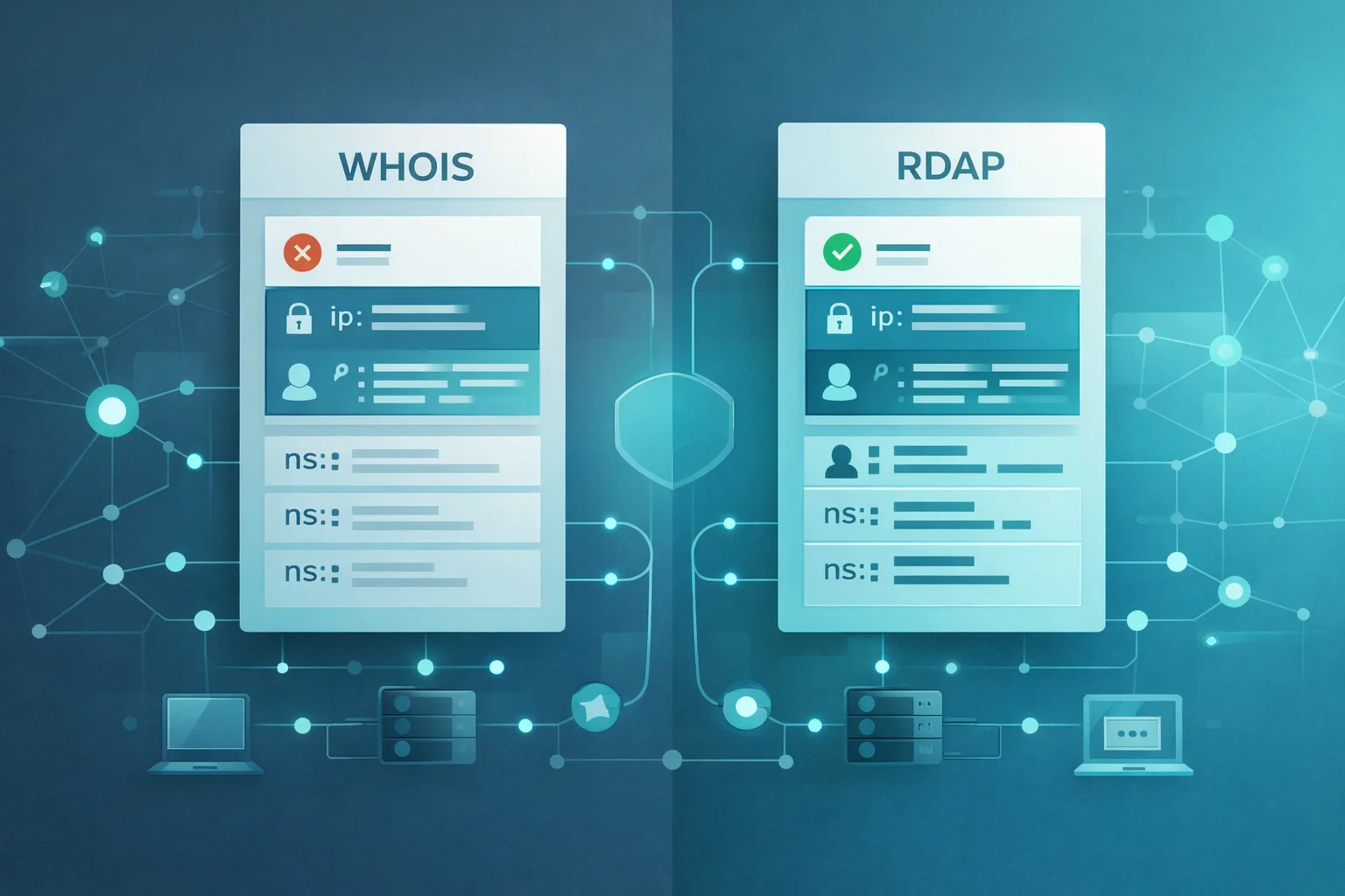 WHOIS ve RDAP farkları